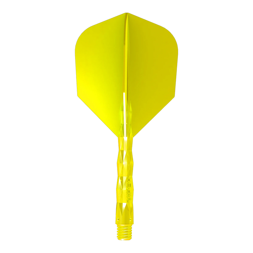 Diamond Core Moulded Flight No6 Neon Yellow