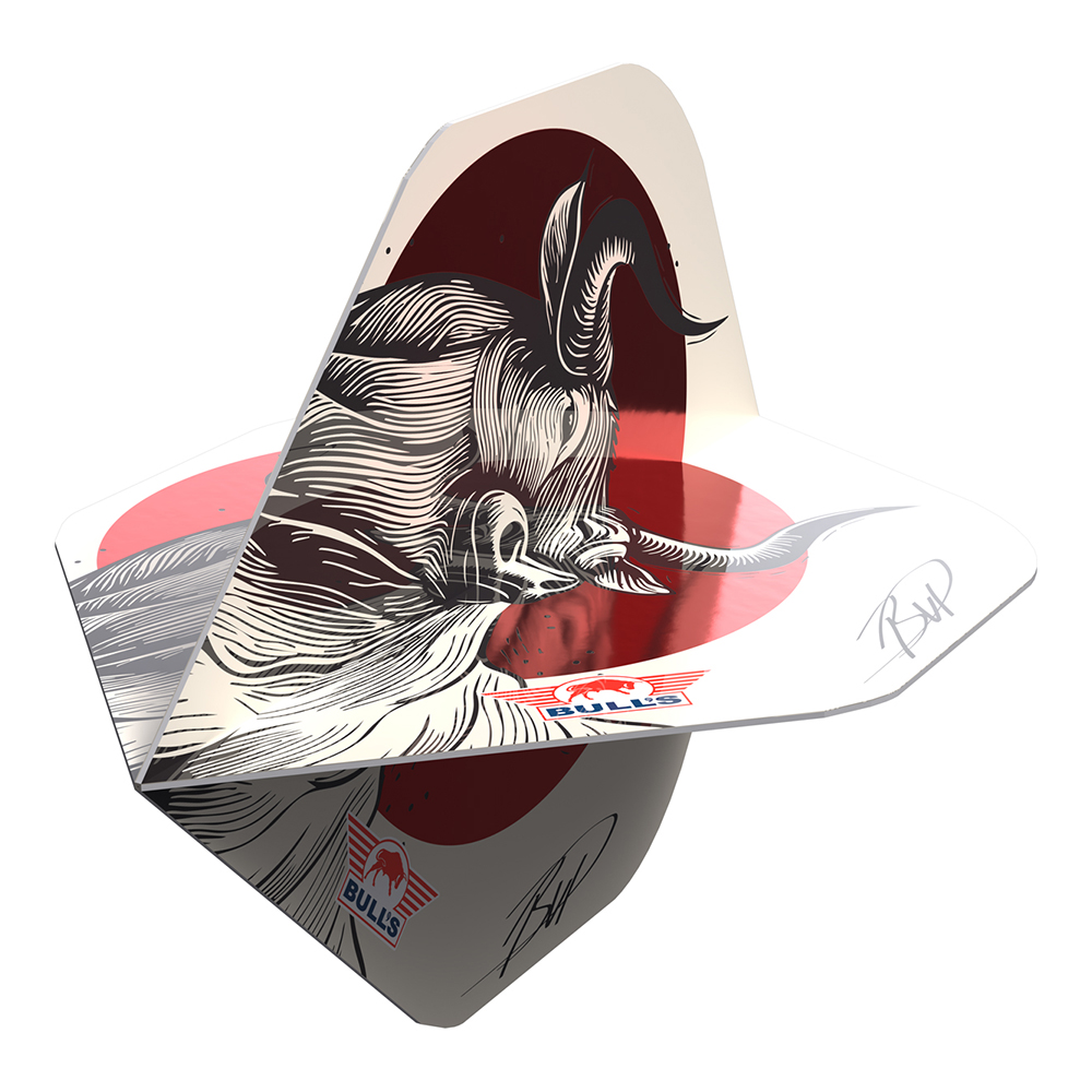 Alternative view of Design 100 Rising Bull No2