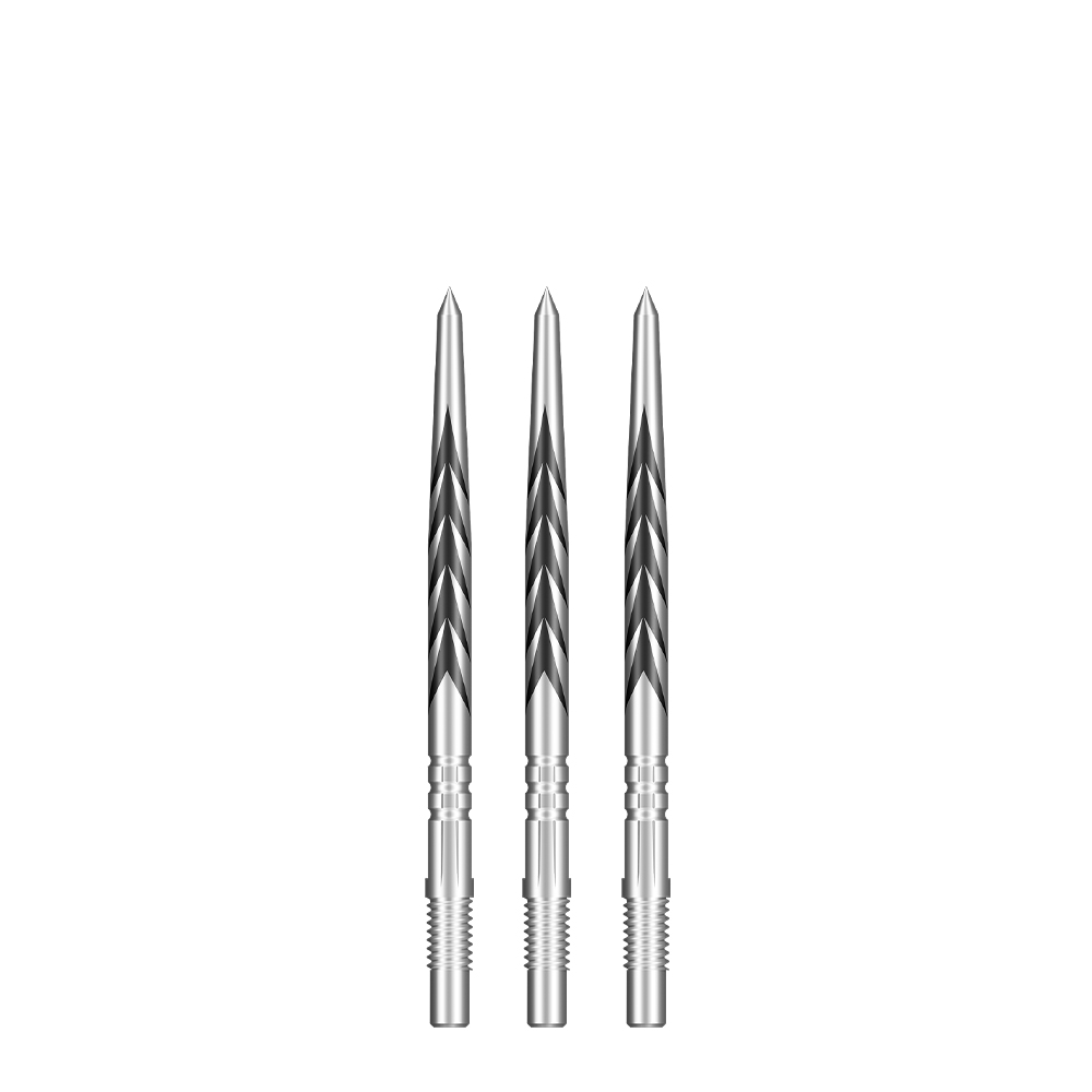 Turbo Dart Point Tribal Weapon Silver